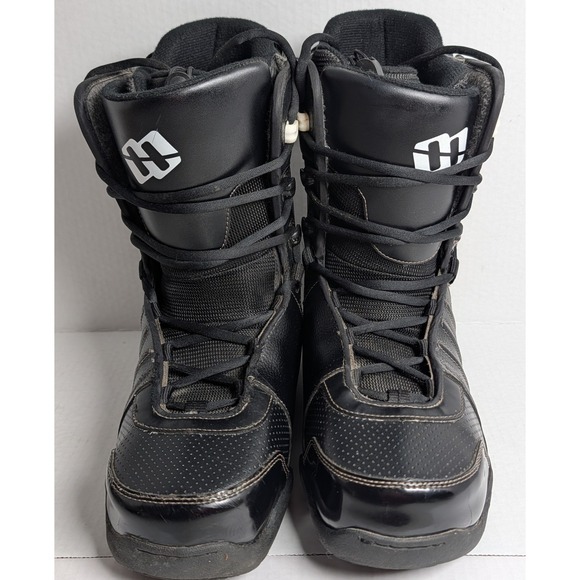 Morrow Snowboard Boots Men\'s‎ US 8 Black Lace-Up Winter Snow Gear All Mountain main image 7